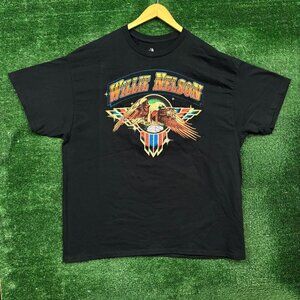 Willie Nelson Last Leaf Country T-Shirt Size XXL